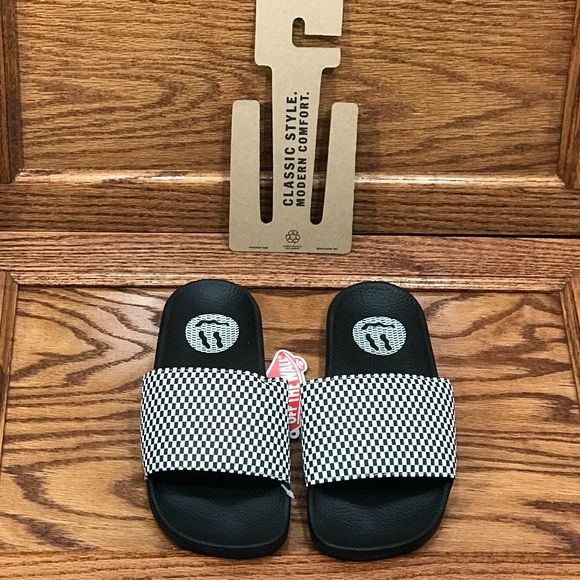 Vans Wade Goodall Black White Checker Men Sandals main image 4